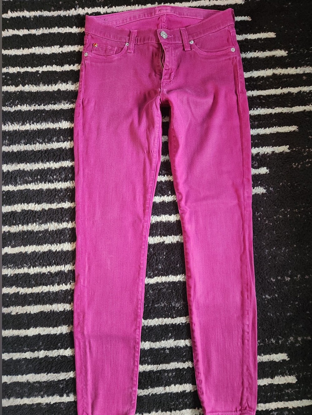 Hudson Jeans Women’s Raspberry Krista Skinny Jeans 28
